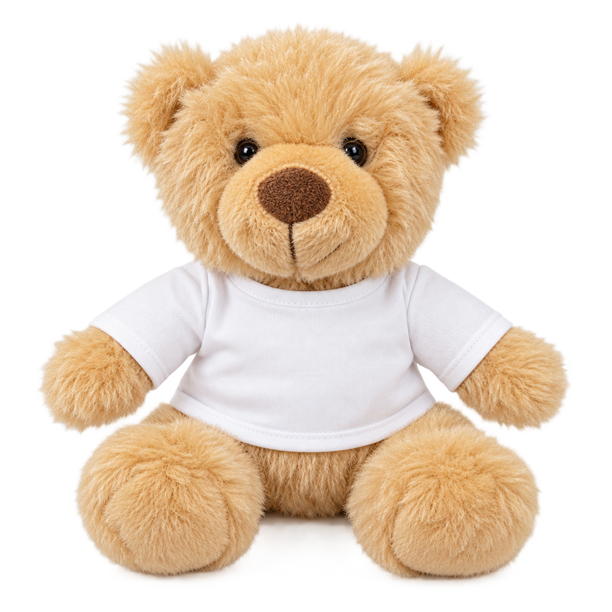 Knuffelbeer met T-shirt – Gepersonaliseerd