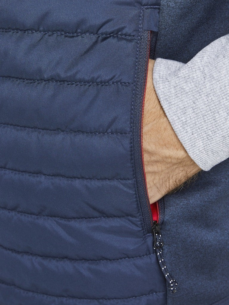 JACK & JONES Force Bodywarmer Collar – Unisex Gewatteerde Bodywarmer