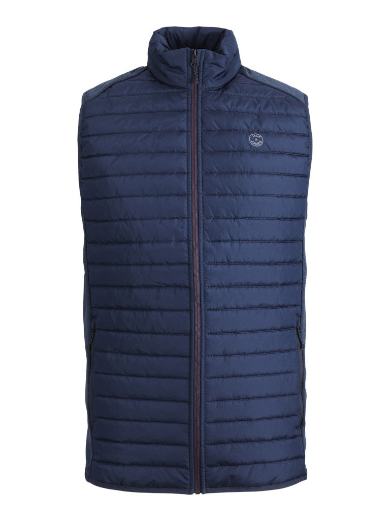 JACK & JONES Force Bodywarmer Collar – Unisex Gewatteerde Bodywarmer