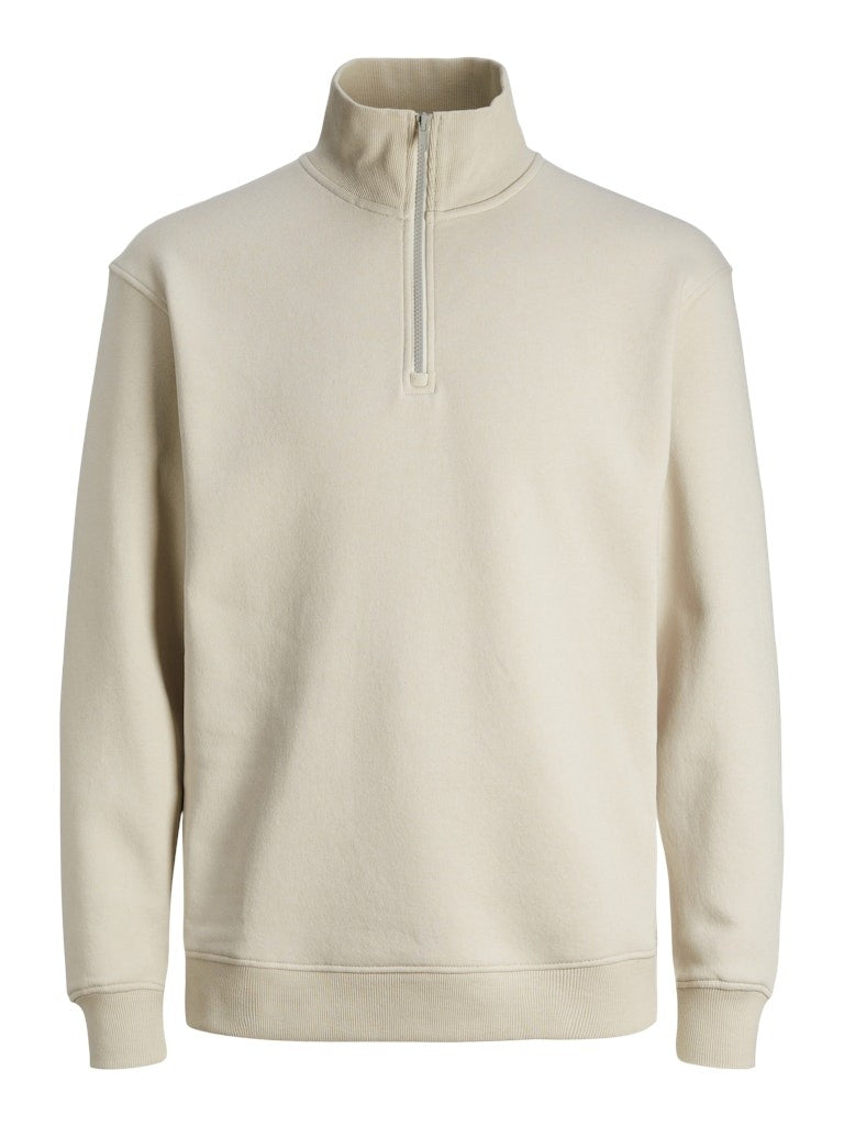 JACK & JONES Brody Sweat Half Zip – Unisex Sweater met Rits