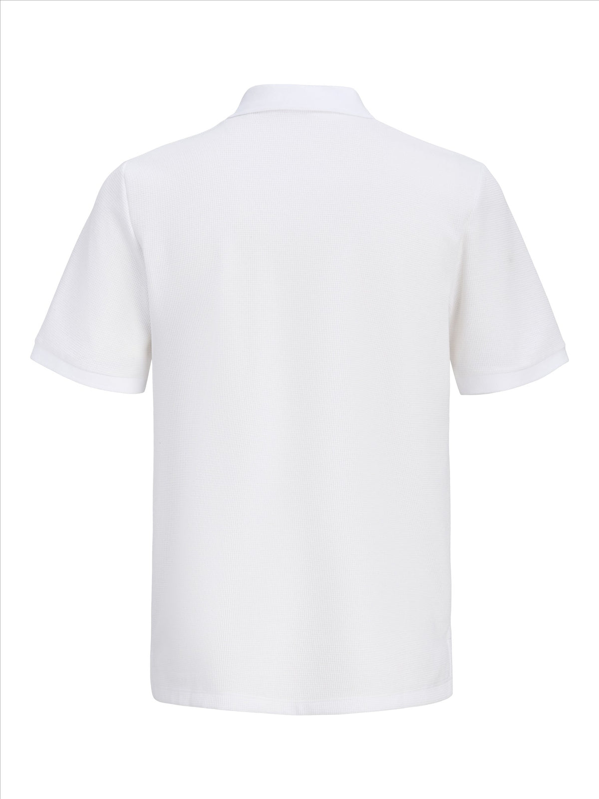 JACK & JONES August Zip Polo – Unisex Poloshirt met Rits