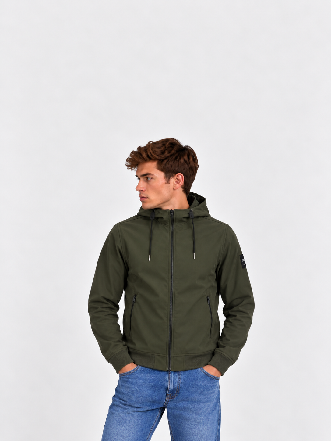 JACK & JONES Softshell Hood – Unisex Softshell Jas met Capuchon