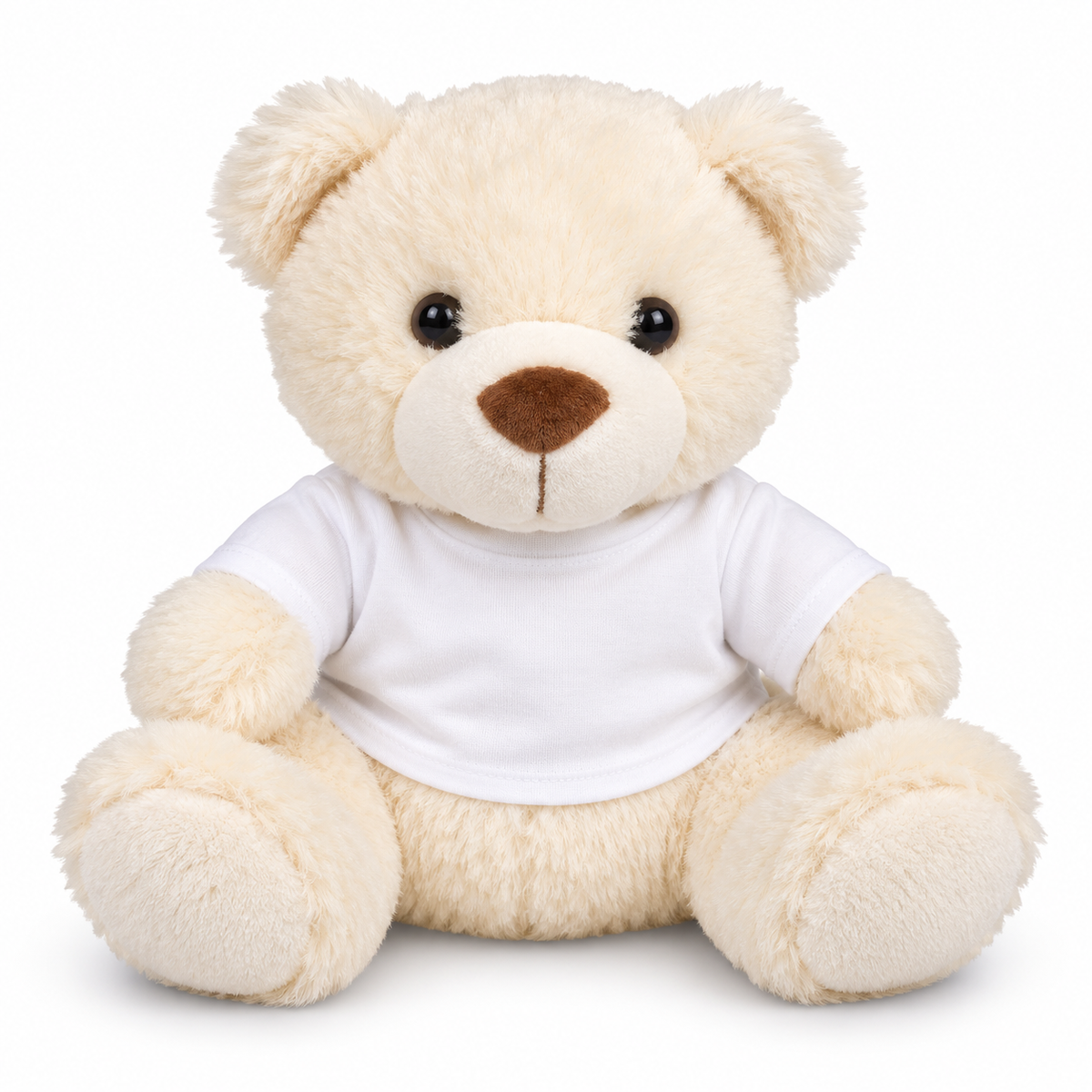 Knuffelbeer met T-shirt – Gepersonaliseerd