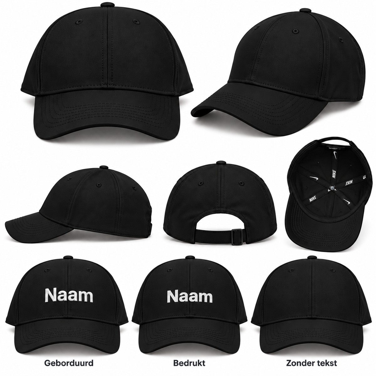 Nike Club Cap – Zonder opdruk, bedrukt of geborduurd