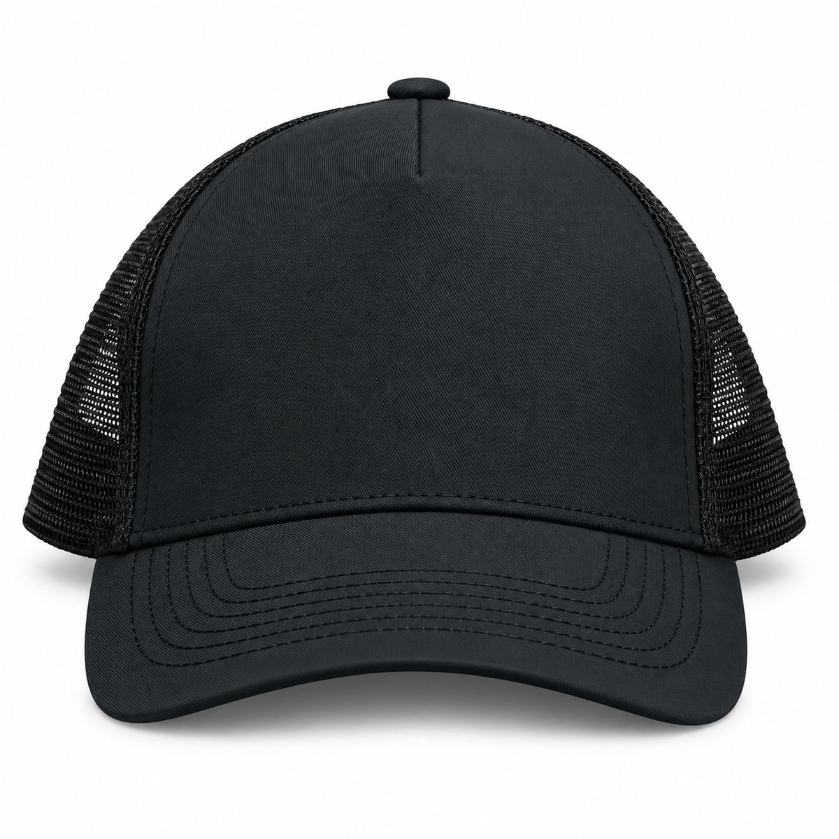 Zwarte Trucker Cap – Bedrukken of Borduren met Naam of Logo